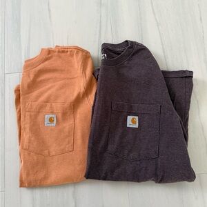 Carhartt Women’s Tshirts purple and orange